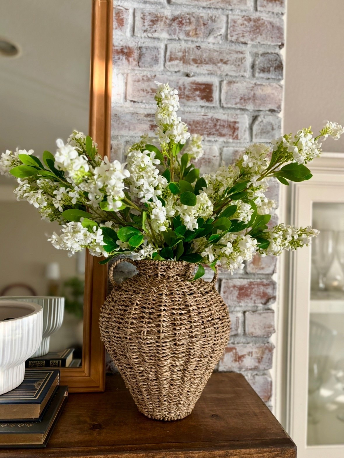 These gorgeous Amazon lilac stems are back in stock and only $35 for a pack of 10!  A great designer look for less!  The vase is back in stock as well and only $15! 

#LTKSeasonal #LTKHome