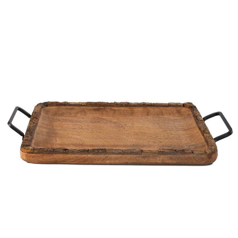 Millwood Pines Naiara Wood Tray | Wayfair North America