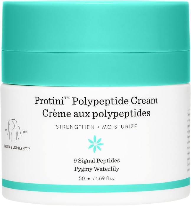 Drunk Elephant Protini Polypeptide Cream - Firming Moisturizer - Clean Clinical Skincare - Cruelt... | Amazon (US)