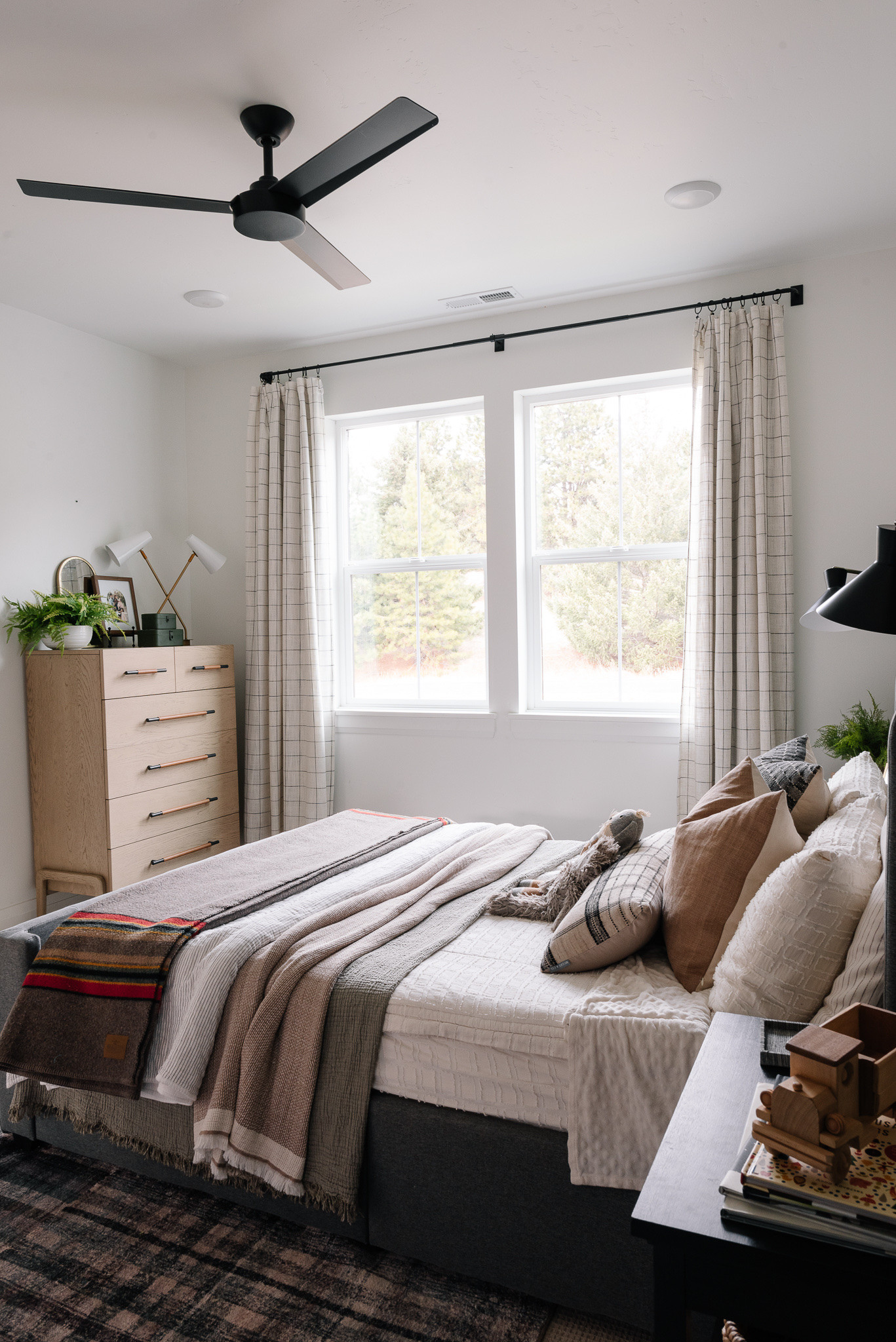 Boys bedroom inspiration 🤎

Dresser, kids dresser, kids bedroom furniture, kids bedding, plaid curtains, kids bedding, kids bed, boys bedroom, kids bedroom, Pendleton blanket

#LTKKids #LTKHome