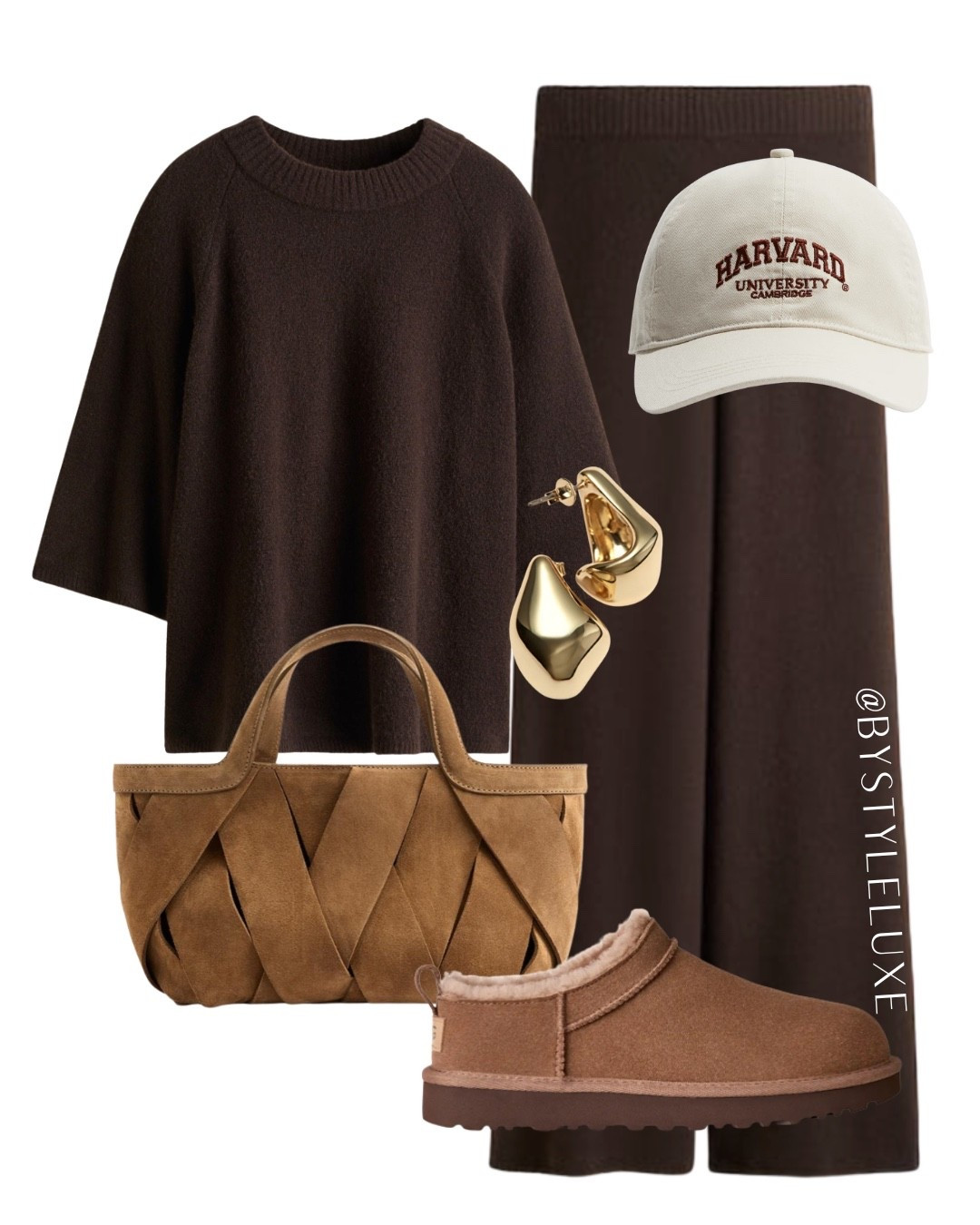 H&M Knitted Set - this brown knitted co-ord is going to be a best seller, so good for that comfy off-duty look. Think lounging, everyday, airport outfit or school run

#coord #ugg #autumnoutfit 

#LTKbag #LTKshoes #LTKautumn