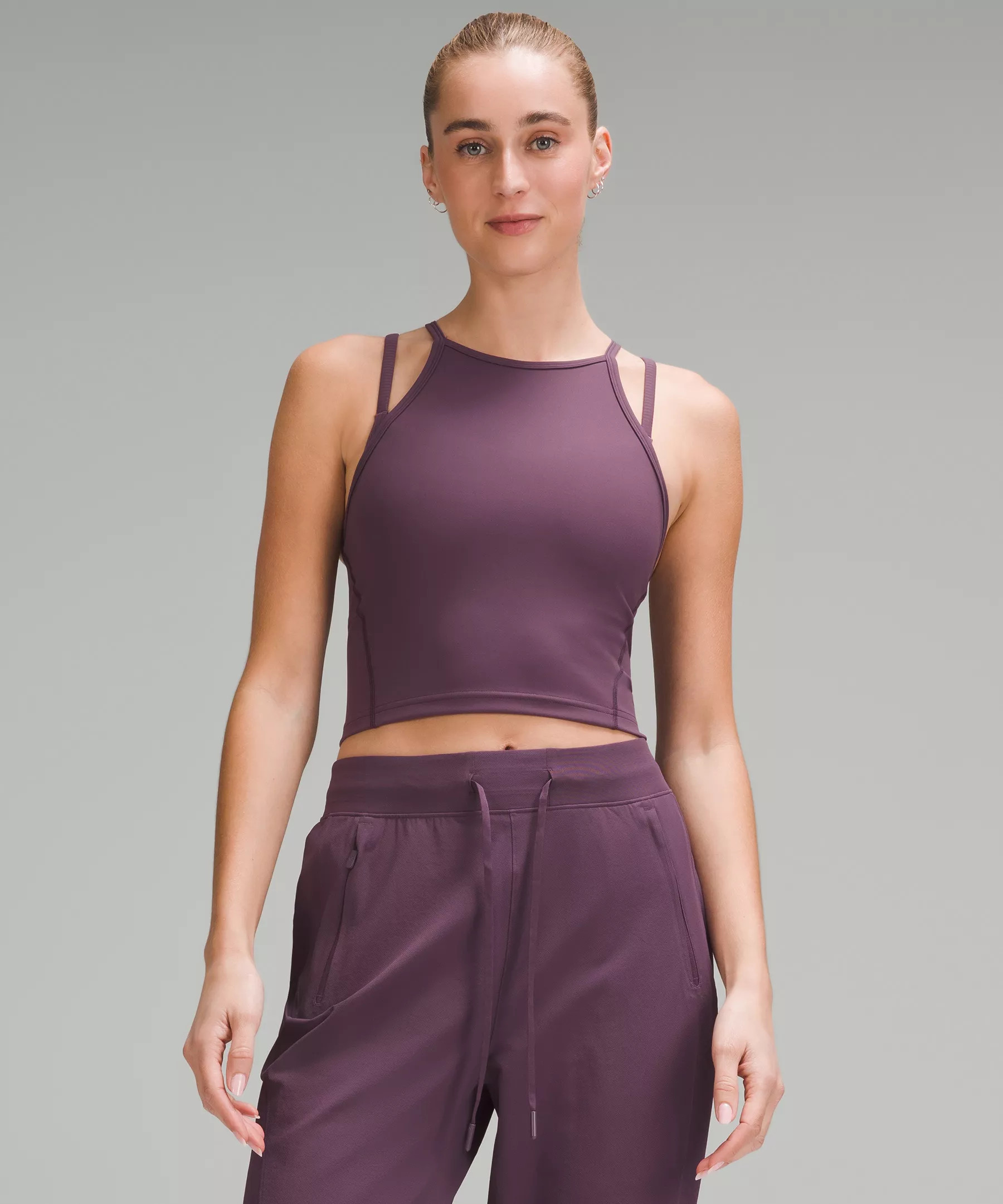 Wunder Train High-Neck Cross-Back Tank Top | Women's Sleeveless & Tank Tops | lululemon | Lululemon (US)