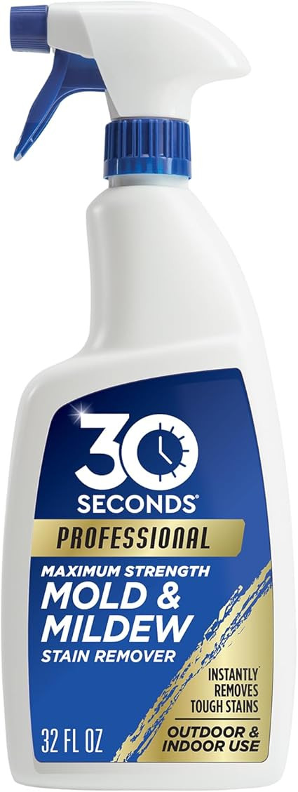 30 SECONDS Pro Mold and Mildew Stain Remover | Scrub Free | Brighter Results Instantly | Ready To... | Amazon (US)