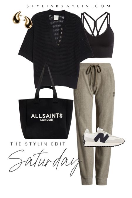 OOTD- Saturday edition, casual style, joggers, tote bag, accessories #StylinbyAylin #Aylin

#LTKfindsunder100 #LTKstyletip