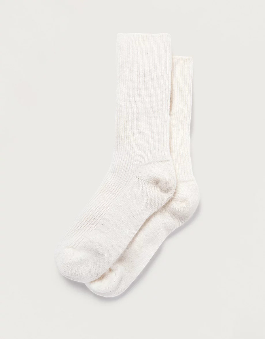 Cashmere Bed Socks | The White Company UK & ROW