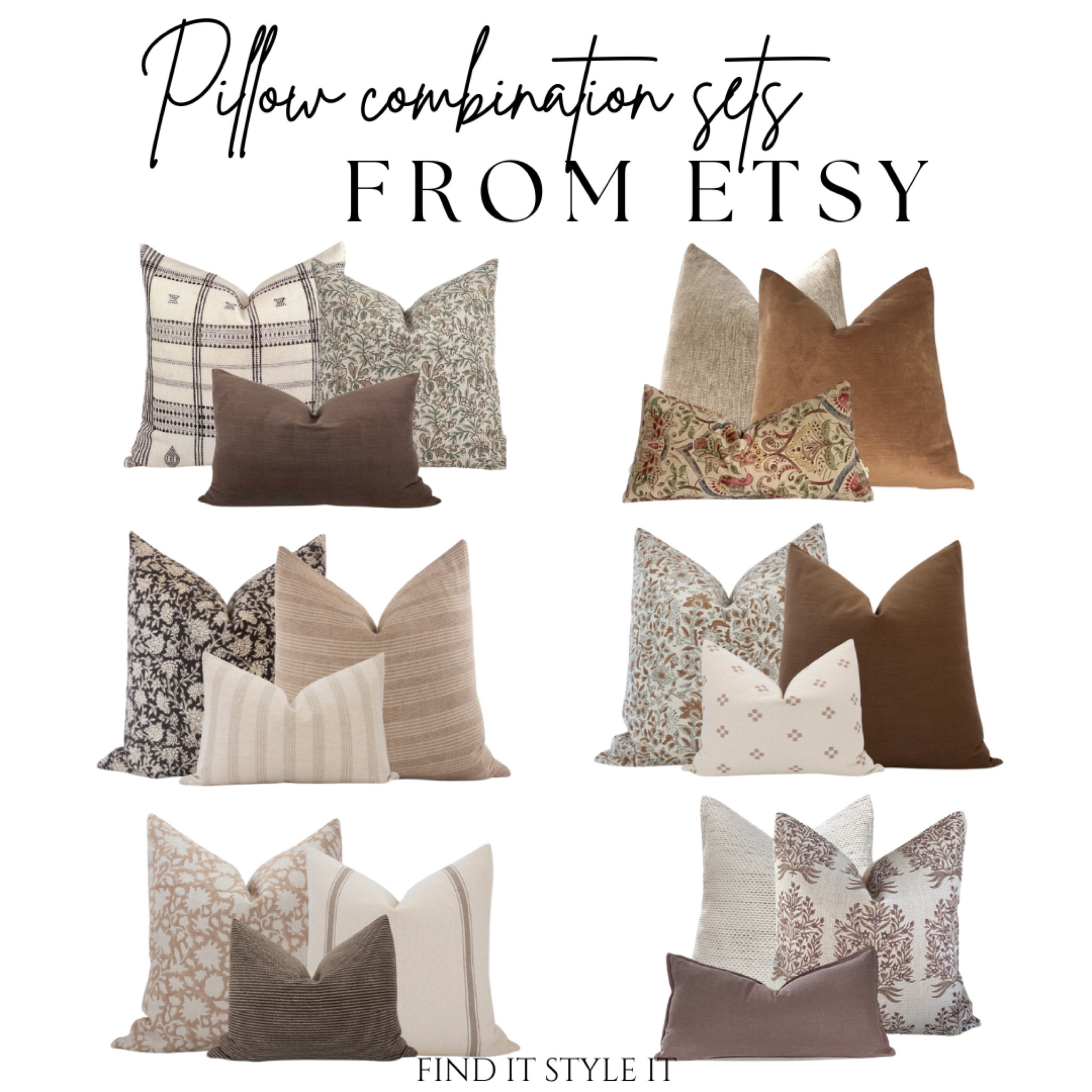 Decorating just got a little easier with these pillow combination sets. 

#livingroom #accentpillows #homedecor #ltksale 

#LTKcanada #LTKstyletip #LTKcasa