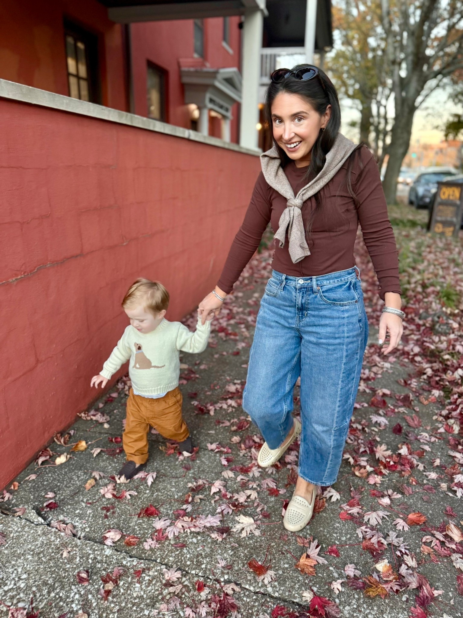 It’s a very Floafers fall! Obsessed with Penn’s lil suede & my patent neutral loafers for any occasion! Wearing the perfect pair of barrel jeans from Old Navy in size 2 petite & this new soft brown shirt from Amazon! 

#LTKShoeCrush #LTKGiftGuide #LTKKids