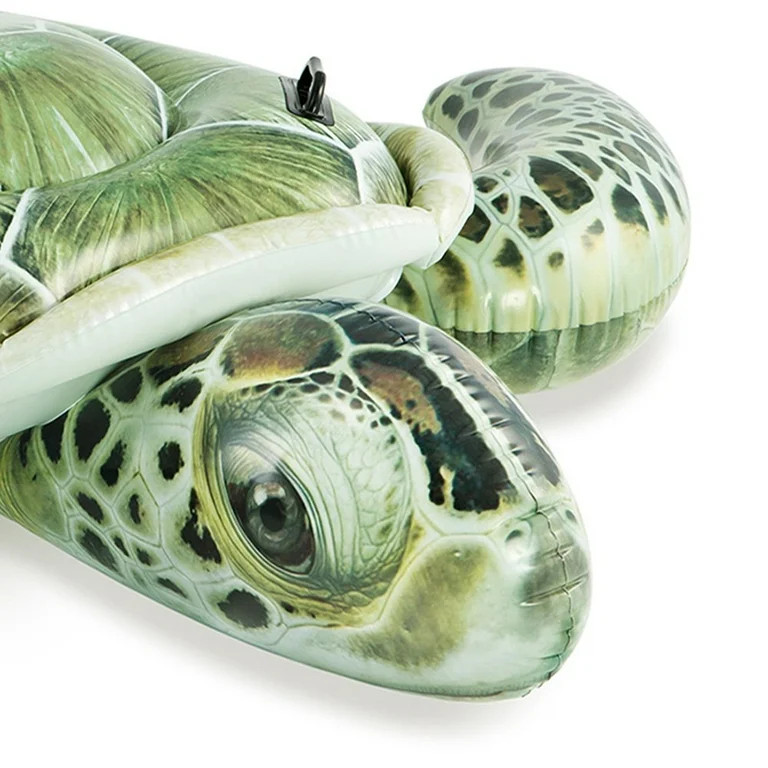 Intex 6' Sea Turtle Ride-On Inflatable Float - Realistic Print | Walmart (US)