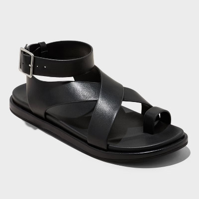 Women's Matilda Ankle Wrap Toe Ring Sandals - Universal Thread™ | Target