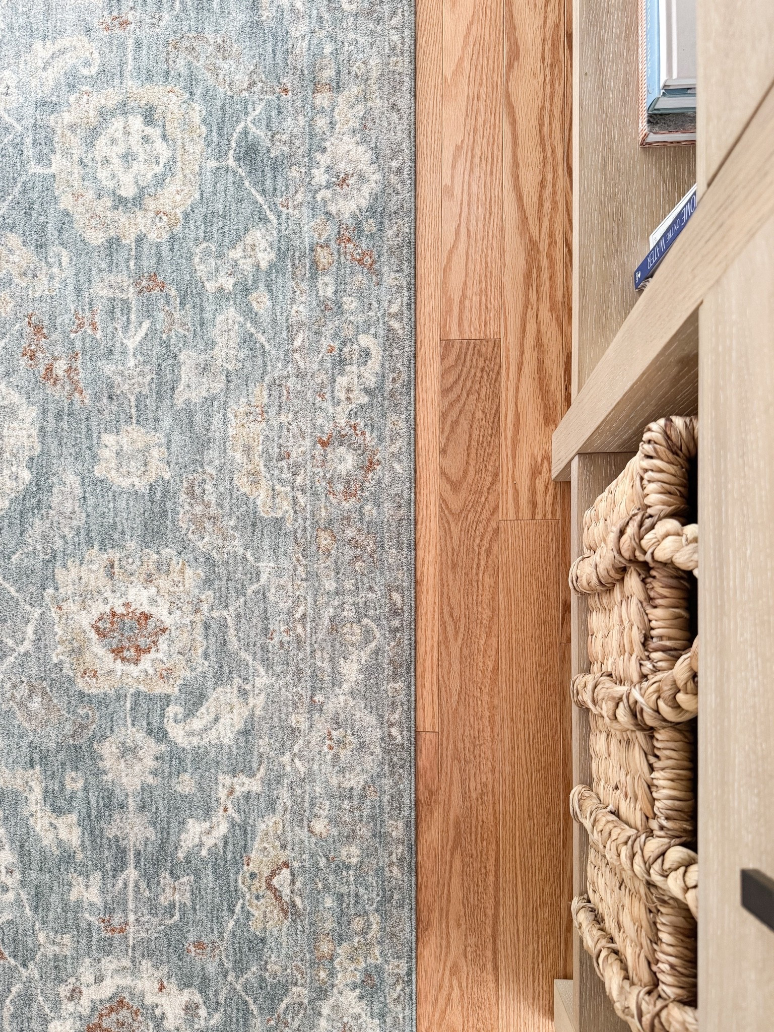 Our new rug is perfect! woven furniture, neutral home decor, coastal interiors, timeless furniture, home organization, living room styling, sherricalnanhome

#LTKHome