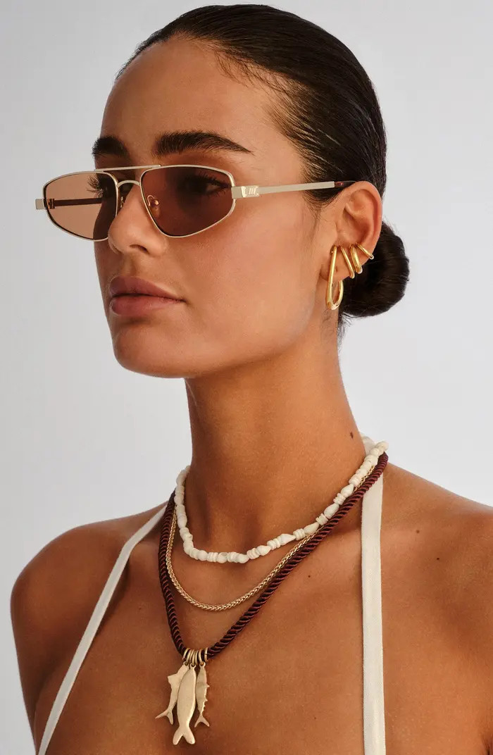 Le Specs Treausure 59mm Oval Sunglasses | Nordstrom | Nordstrom