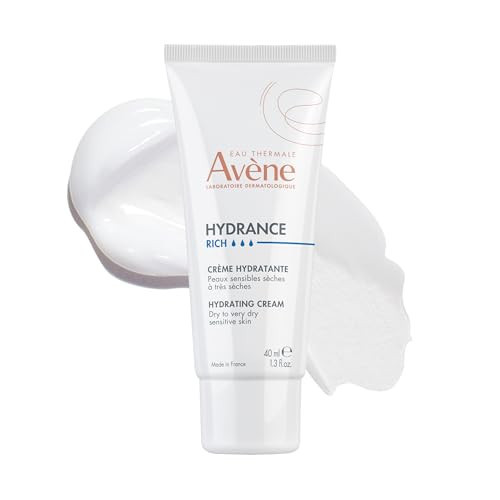 Avène Hydrance RICH Hydrating Cream, Daily Face Moisturizer, Soothes feelings of skin tightness & discomfort associated with dryness, Dry skin moisturizer, Non-Comedogenic, 1.3 Oz | Amazon (US)