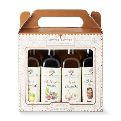 Sutter Buttes Infused Oil and Vinegar Gift Set | Williams-Sonoma