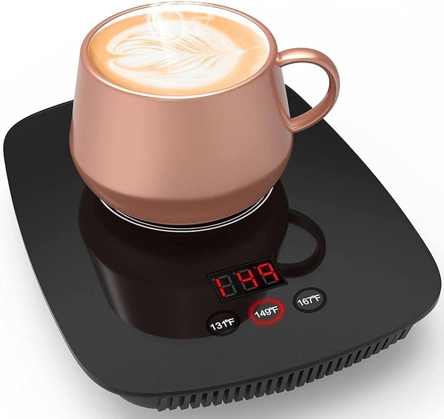 nicelucky Coffee Mug Warmer for Desk with Heating Function 25 Watt Electric Beverage Warmer with ... | Amazon (US)