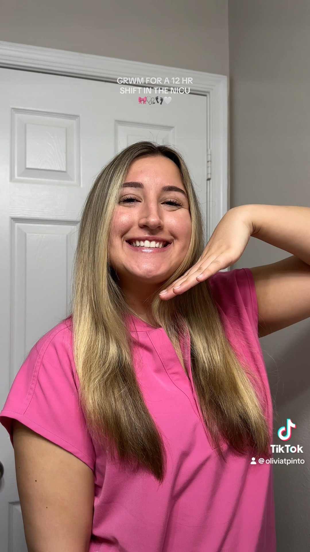 GRWM for a 12 hr shift in the NICU🩺

#LTKWorkwear #LTKVideo #LTKBeauty