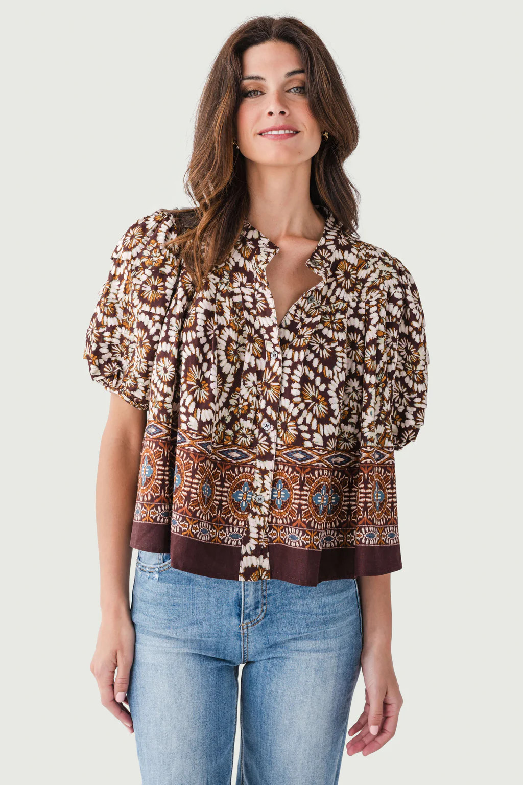 Olivaceous Dakota Top | Social Threads
