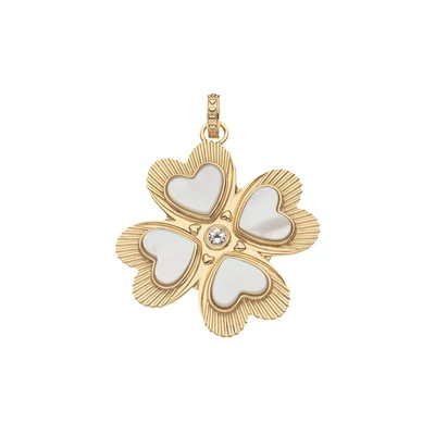 LUCKY in Love Clover Pendant with Mother of Pearl SALE | Jane Win