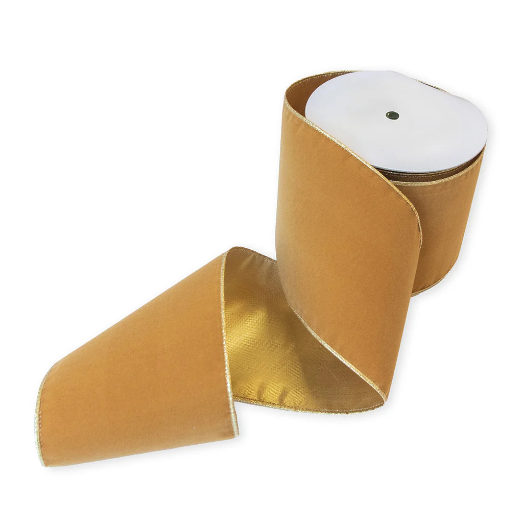 Ochre Gold Ribbon | Fig and Dove