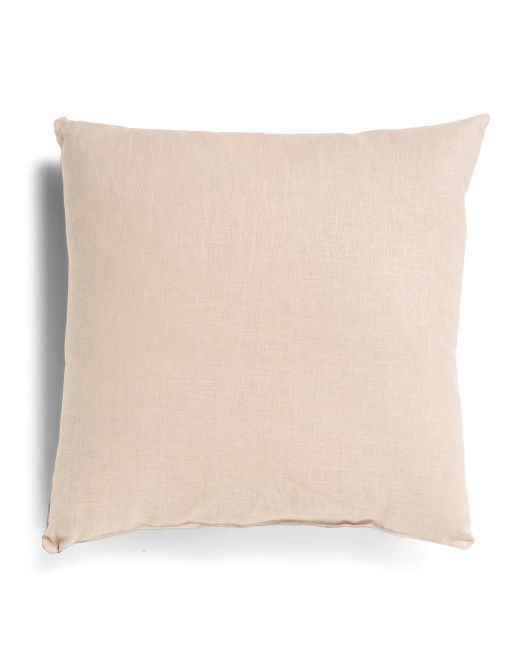 Made In Usa 20x20 Linen Pillow | TJ Maxx
