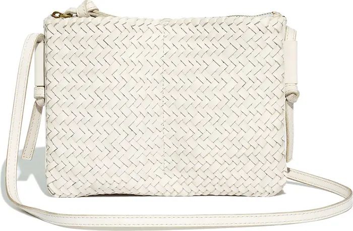 Madewell The Knotted Woven Leather Crossbody Bag | Nordstrom | Nordstrom