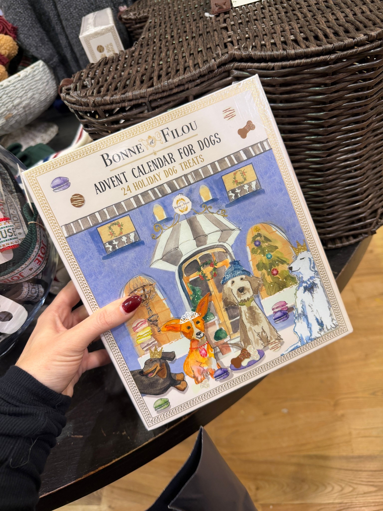 Dog treat advent calendar!
Currently on sale with code ANTHRO30


Advent calendar. Christmas gift. Gifts for pet lovers. Dog treats. 

#LTKCyberWeek #LTKGiftGuide