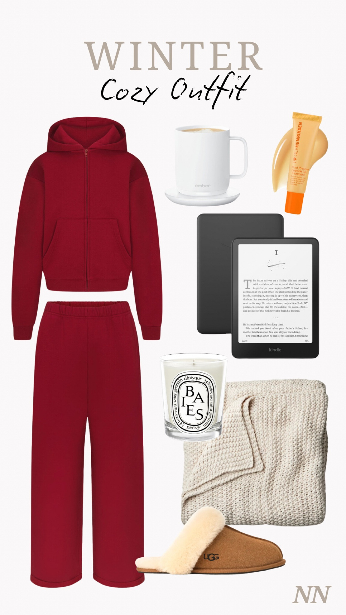 Cozy Winter Outfit

holiday gift guide  matching set  candle  throw blanket  cozy outfit  red hoodie  red sweatpants  kindle  gifts for her

#LTKSeasonal #LTKStyleTip #LTKHoliday