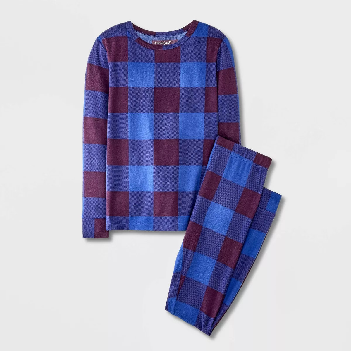 Kids' 2pc Tight Fit Soft Brushed Long Sleeve Pajama Set - Cat & Jack™ | Target