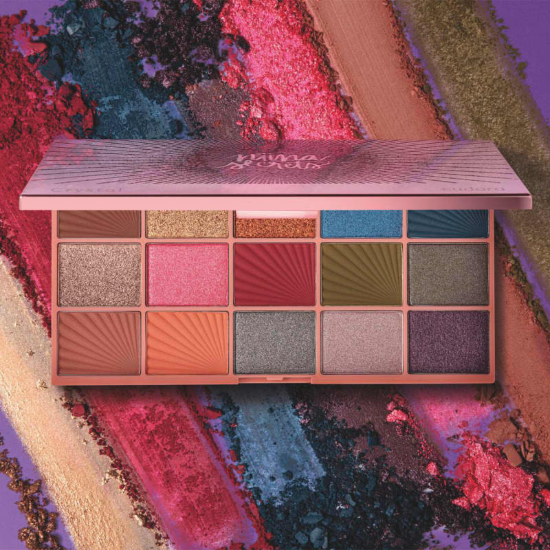 Paleta de Sombra Cristal Eudora Niina Secrets 16,5g | Shopee (BR)