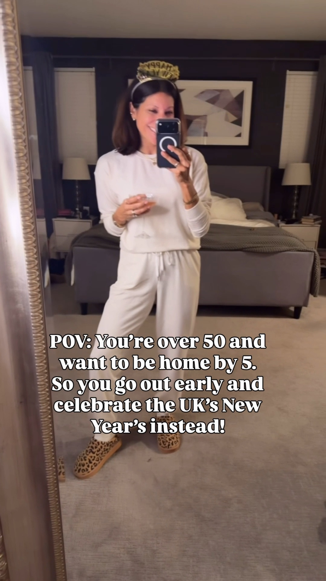 Comfy lounge set has a relaxed fit. 

Wearing xs 
Walmart find 

#LTKSeasonal #LTKFindsUnder50 #LTKOver40