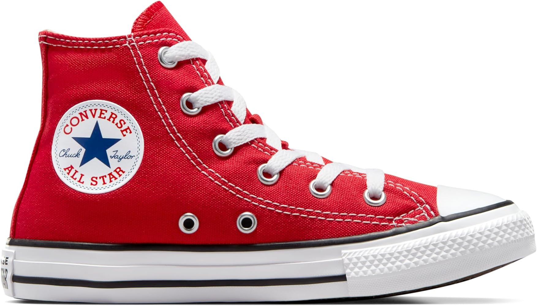 Amazon.com | Converse Kids' Chuck Taylor All Star High Top, Red, 2.5 Little Kid | Sneakers | Amazon (US)