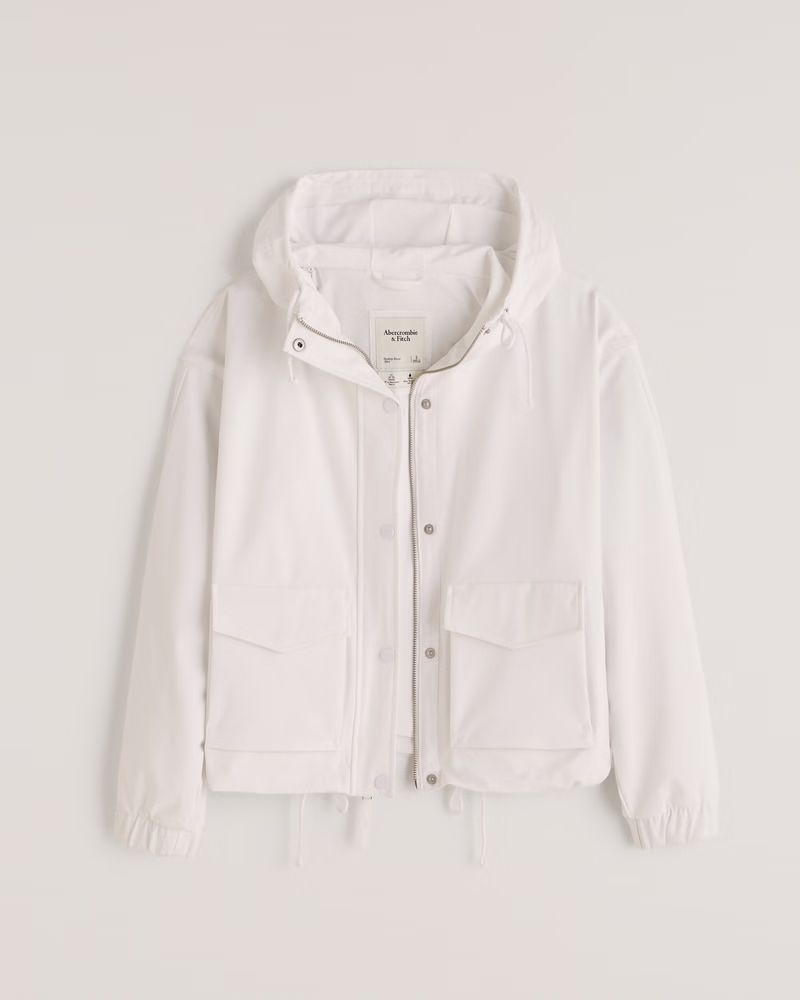 Women's Cropped Traveler Jacket | Women's Coats & Jackets | Abercrombie.com | Abercrombie & Fitch (US)