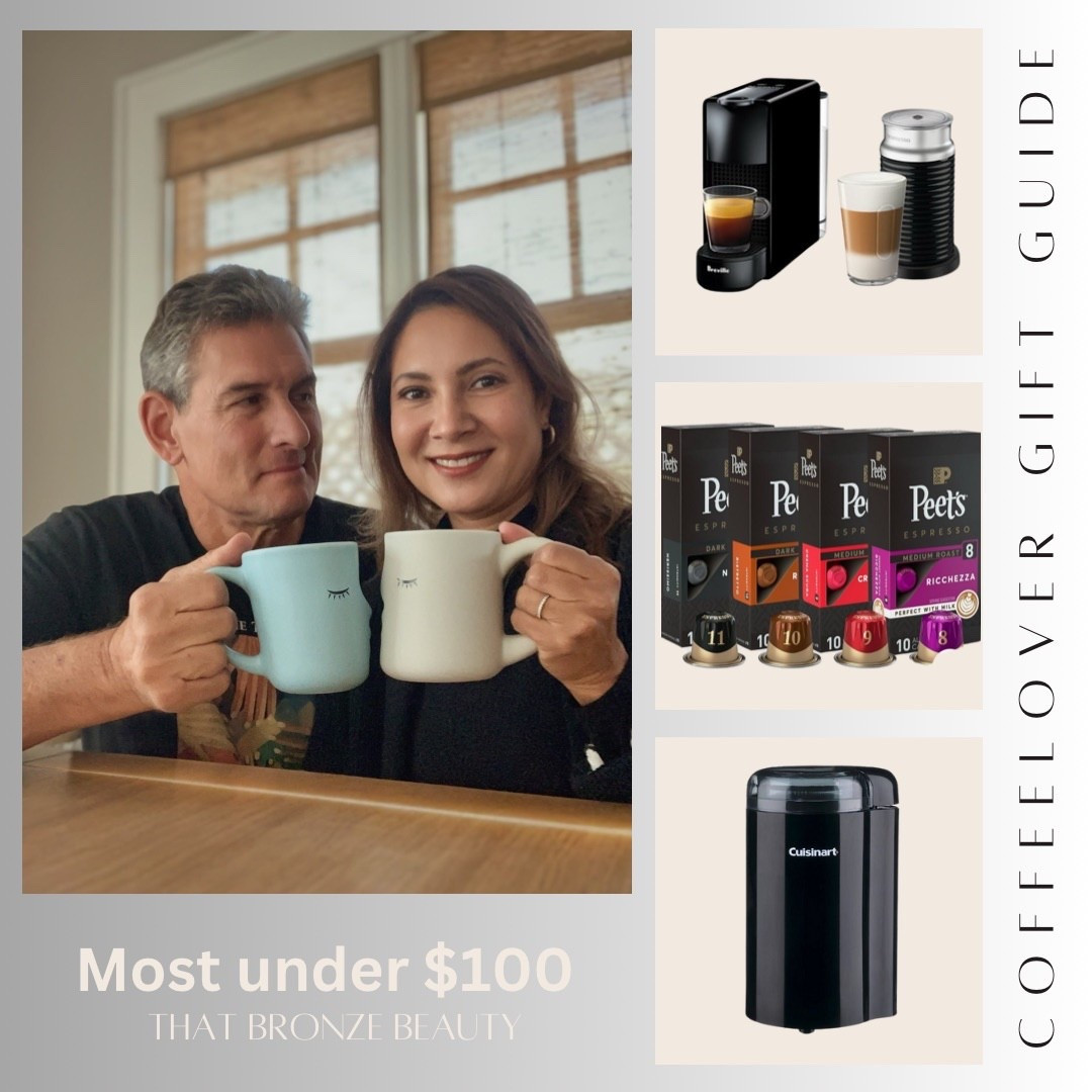 I have and love everything here, because three weeks in Portugal created my habit of savoring a daily espresso.  This Breville Nespresso machine fits in small spaces and also makes holiday entertaining with after dinner espressos so easy.  I love this  gift idea for the foodie in your life, for newlyweds, or for parents. 

Scroll to shop! Follow for more gift ideas.

#LTKFoodie
#LTKHome

#LTKOver40 #LTKHoliday #LTKGiftGuide