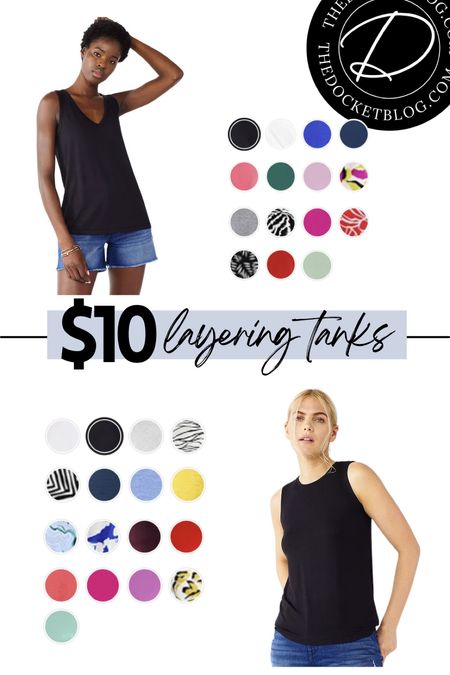 $10 layering tanks 🙌🏻 perfect for everything 

Womens business professional workwear and business casual workwear and office outfits midsize outfit midsize style 

#LTKWorkwear #LTKMidsize #LTKFindsUnder50