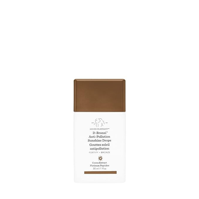 Drunk Elephant D-Bronzi Anti-Pollution Sunshine Serum Drops. Replenishing Face and Body Bronzing ... | Amazon (US)