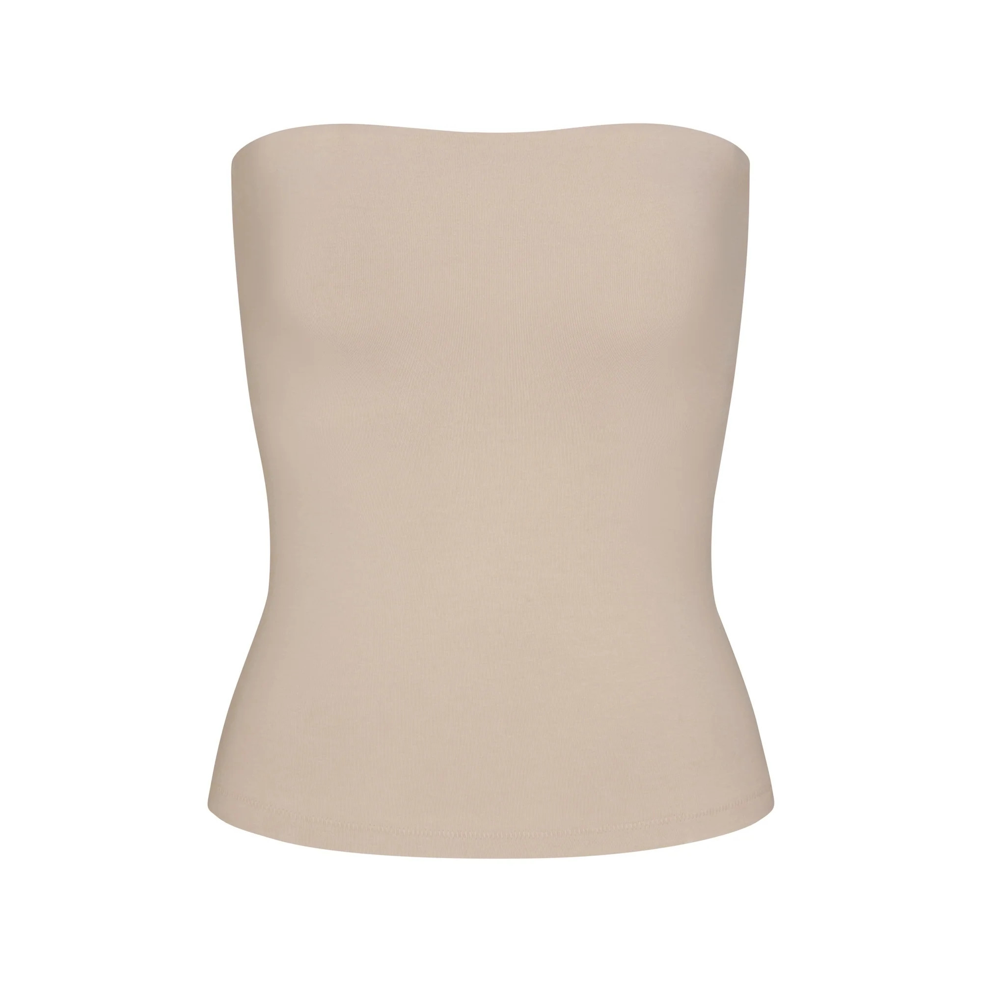 SKIMS Tube Top | White | Large | Cotton Jersey | SKIMS (US)