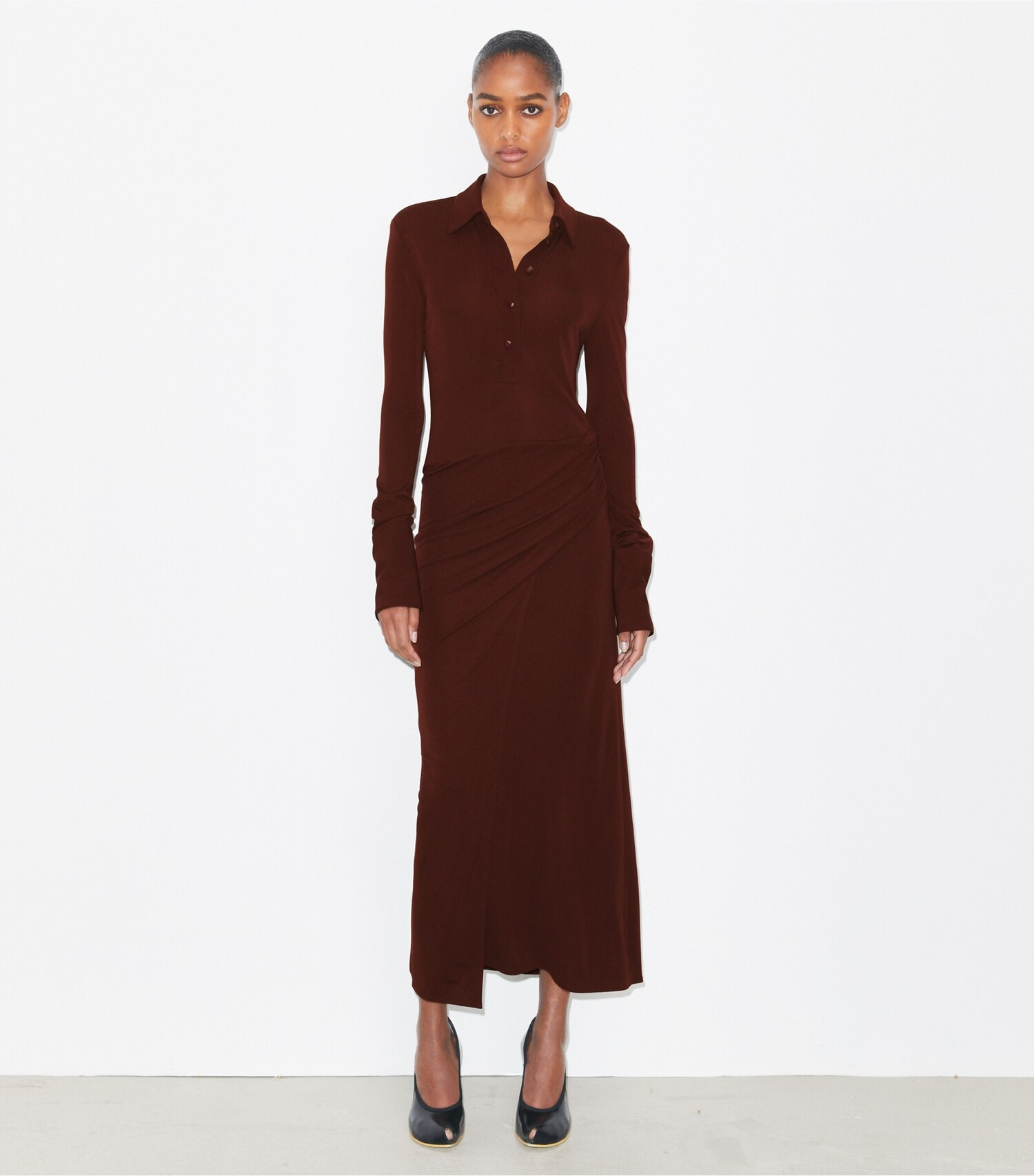 Jersey Shirtdress: Women's Designer Dresses | Tory Burch | Tory Burch (US)