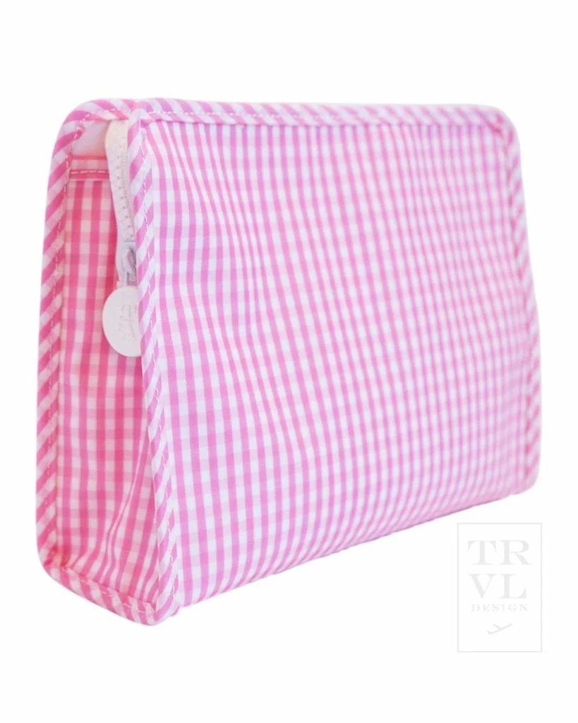 Large Clutch: Pink Gingham | Loozieloo