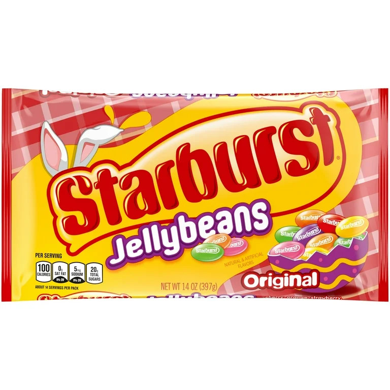 Starburst Original Jelly Beans Easter Candy - 14 oz Bag | Walmart (US)