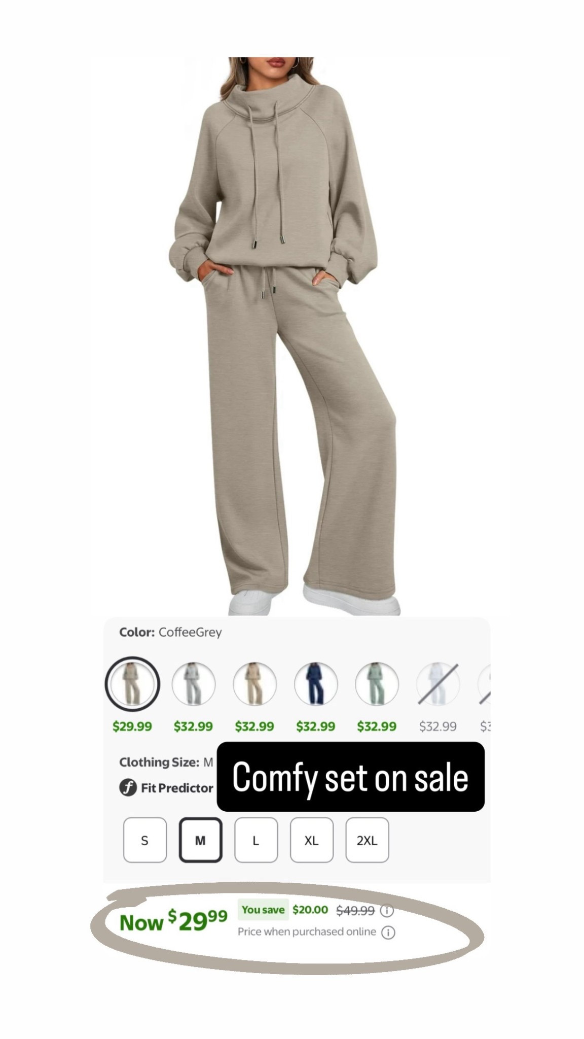 Walmart cute set on sale 