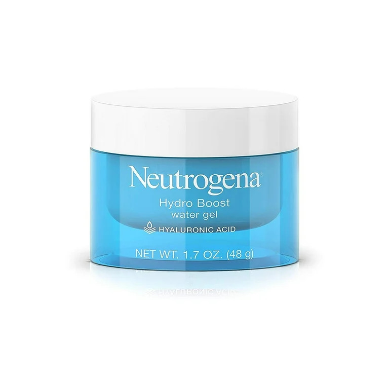 Neutrogena Hydro Boost Hyaluronic Acid Hydrating Water Face Gel Moisturizer for Dry Skin 1.7 oz | Walmart (US)