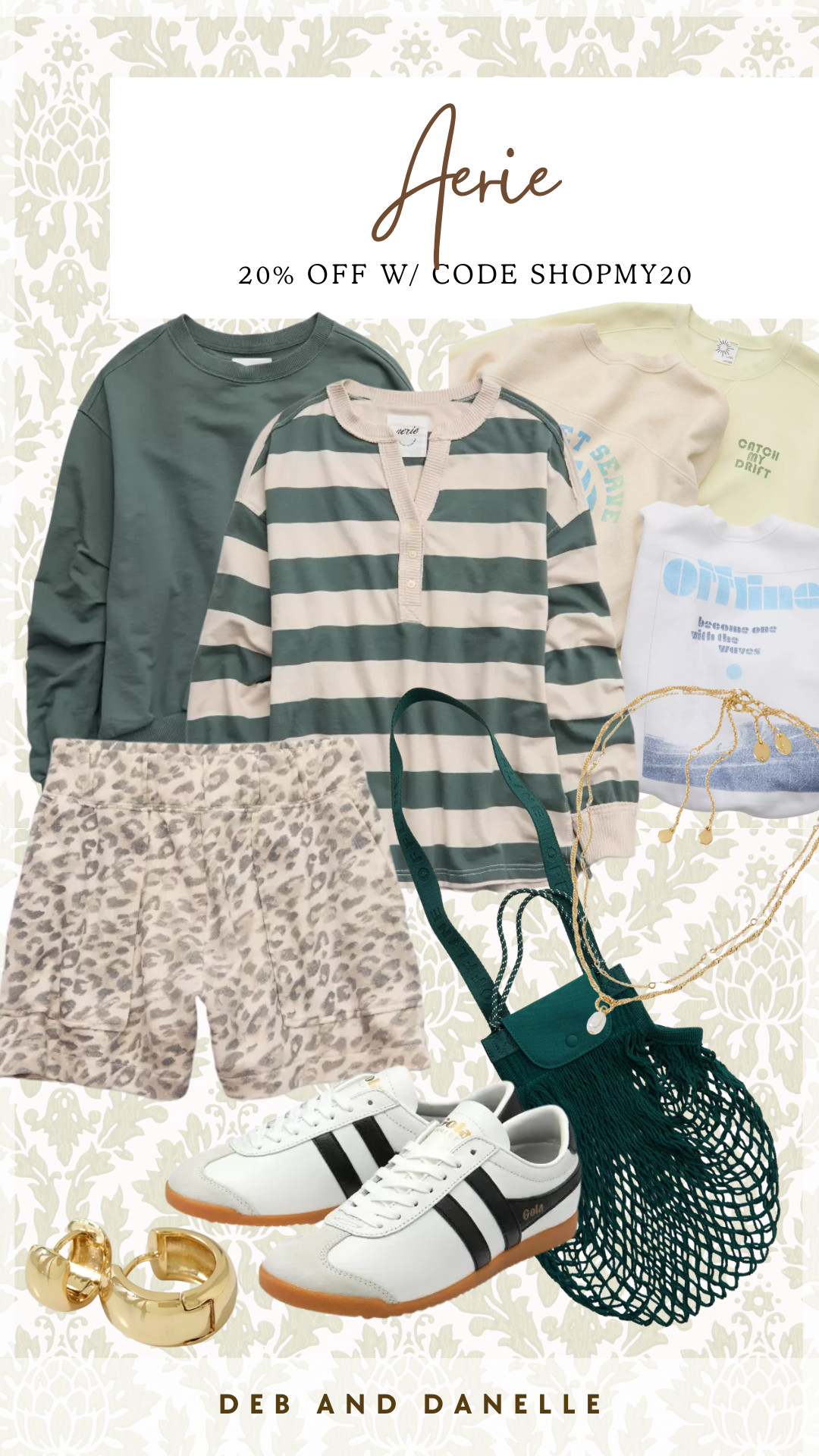 Save on cozy fashion finds from Aerie. This sale code is stackable too!  

 #LTKSeasonal #LTKSaleAlert #LTKMidsize