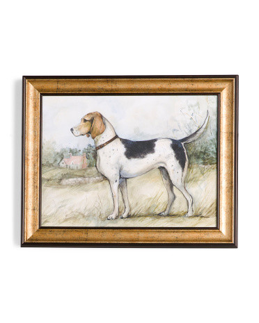16x20 Flush Beagle Framed Wall Art | TJ Maxx