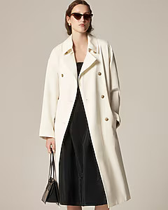 Trench coat in wool blend | J. Crew US