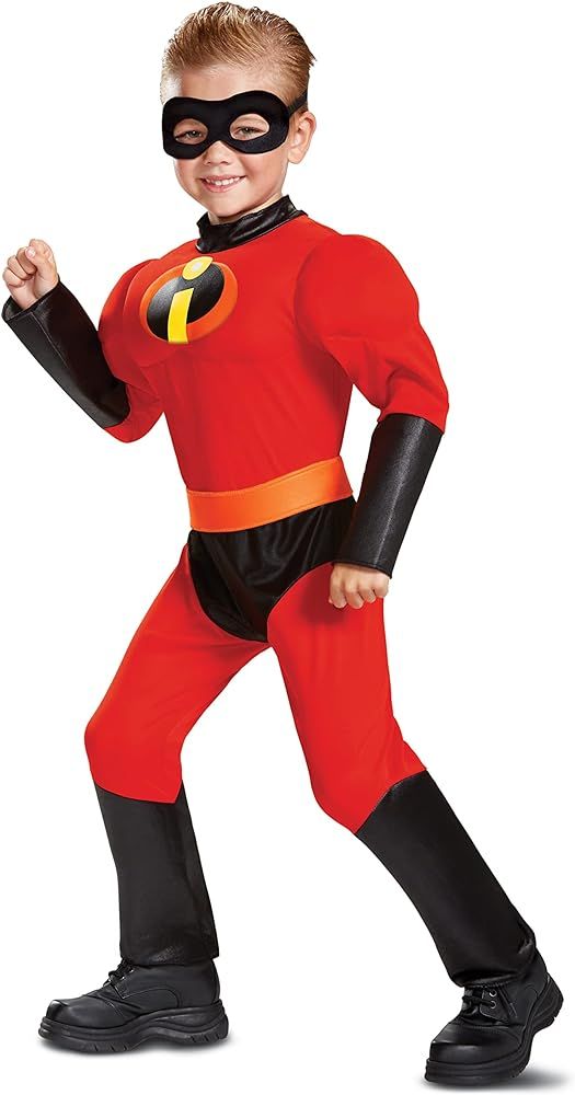 Disney Incredibles 2 Classic Dash Muscle Toddler Costume | Amazon (US)