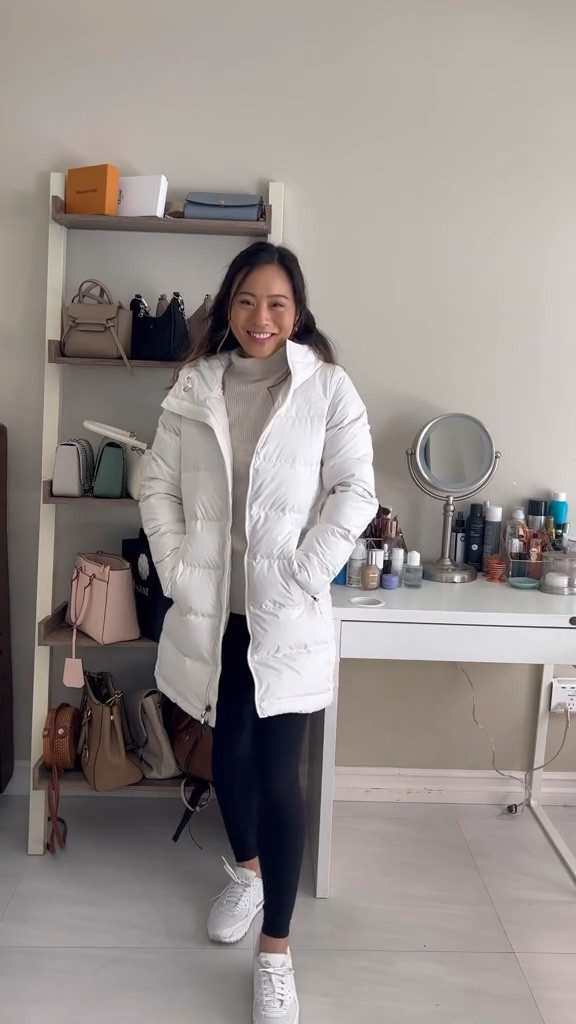 Snow outfit, cozy outfit, puffer coat, cashmere sweater, cold weather outfit, winter outfit 

#LTKSeasonal #LTKunder50