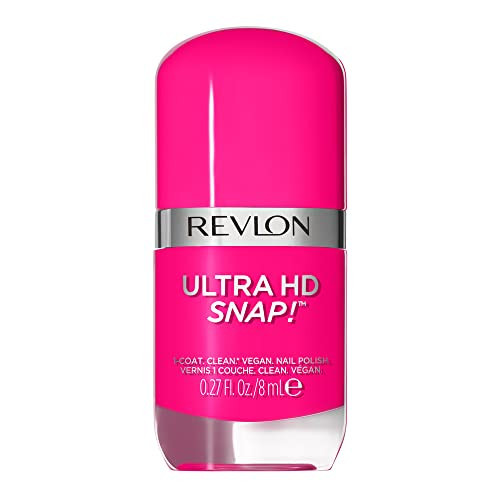REVLON Ultra HD Snap Nail Color, Natural Rich Glossy Polish, 100% Vegan Formula, No Base or Top Coat Needed, 028 Rule the World, 0.27 fl oz | Amazon (US)
