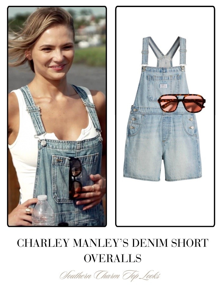 Charley Manley’s Denim Short Overalls 