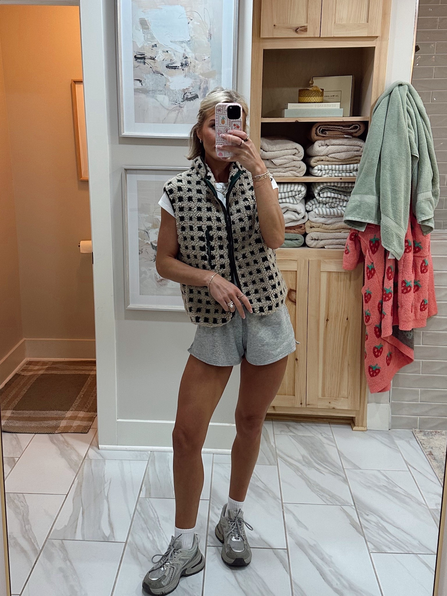 Mom outfits 🤌🏼 shoes are from TikTok shop! Wearing medium in vest 

#LTKStyleTip #LTKFindsUnder50 #LTKFindsUnder100