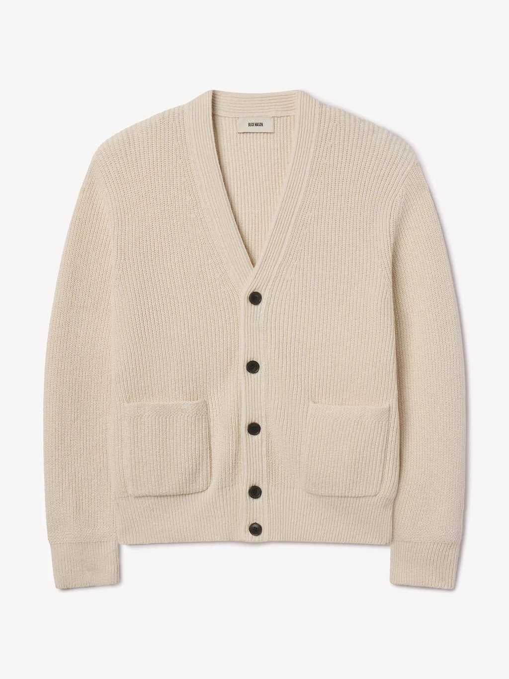 Seafarer Cotton Rib Cardigan | Buck Mason