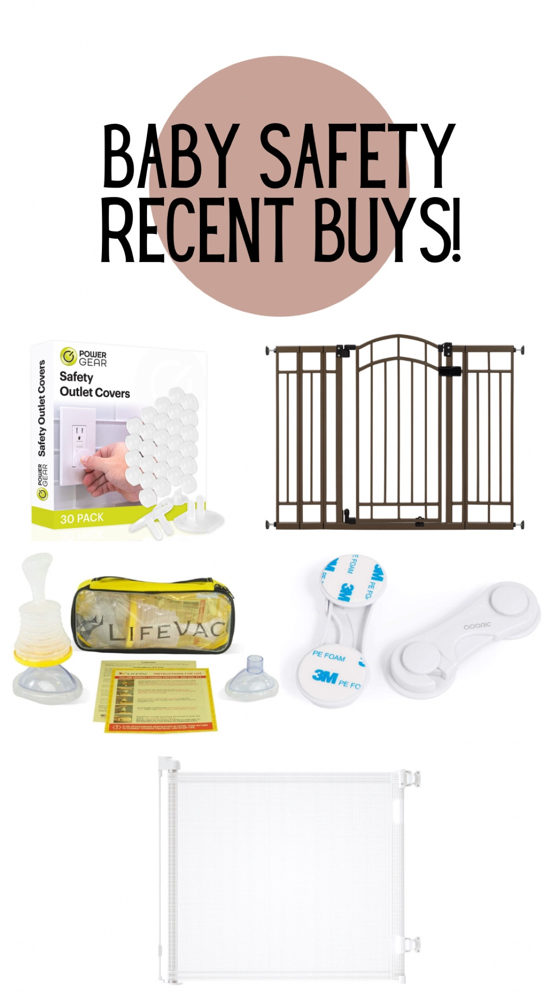 Baby safety recent buys! All from Amazon 👏🏼

#LTKunder50 #LTKfamily #LTKbaby